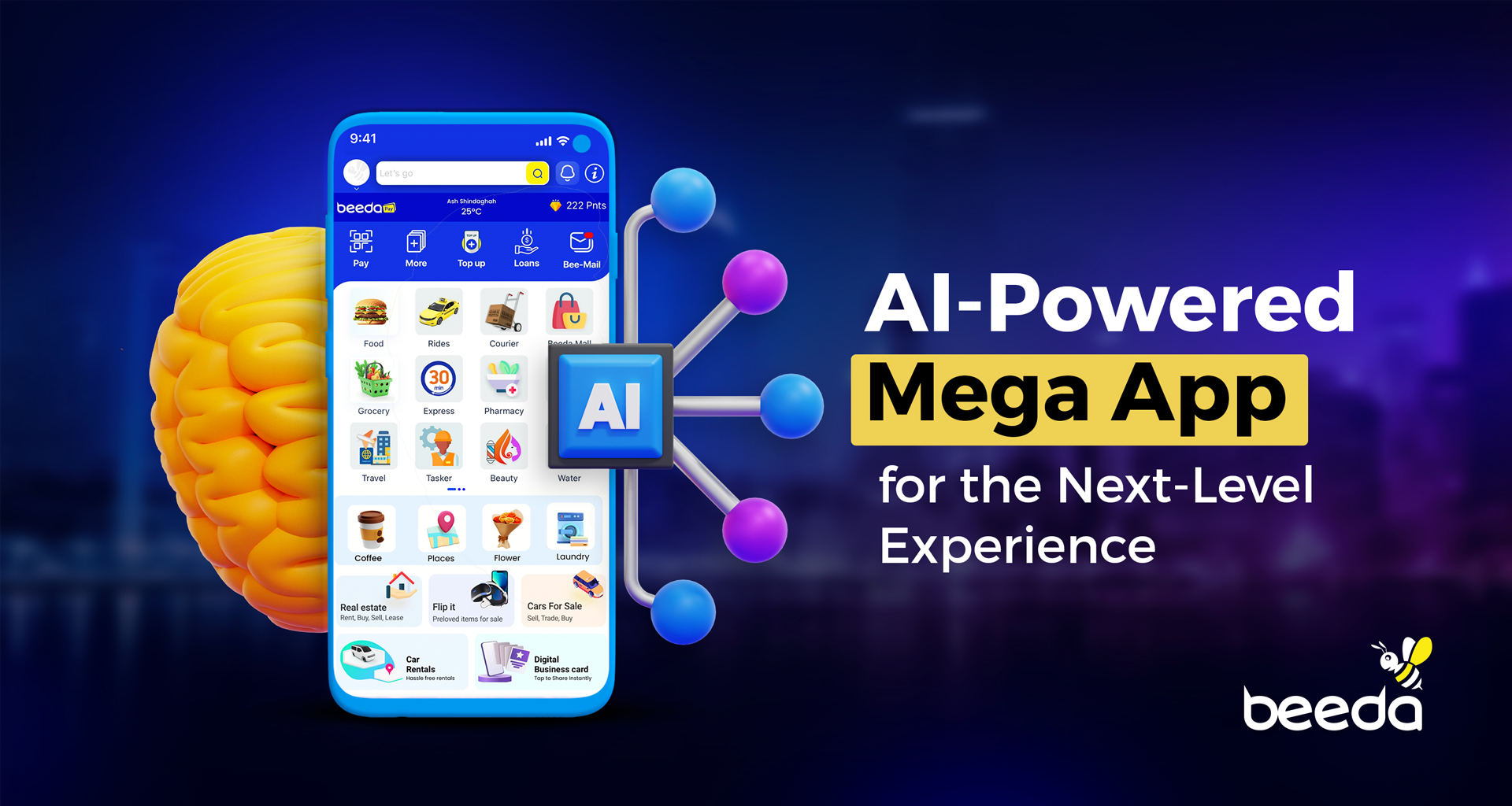 Beeda: AI-Powered Mega App for the Next-Level Experience