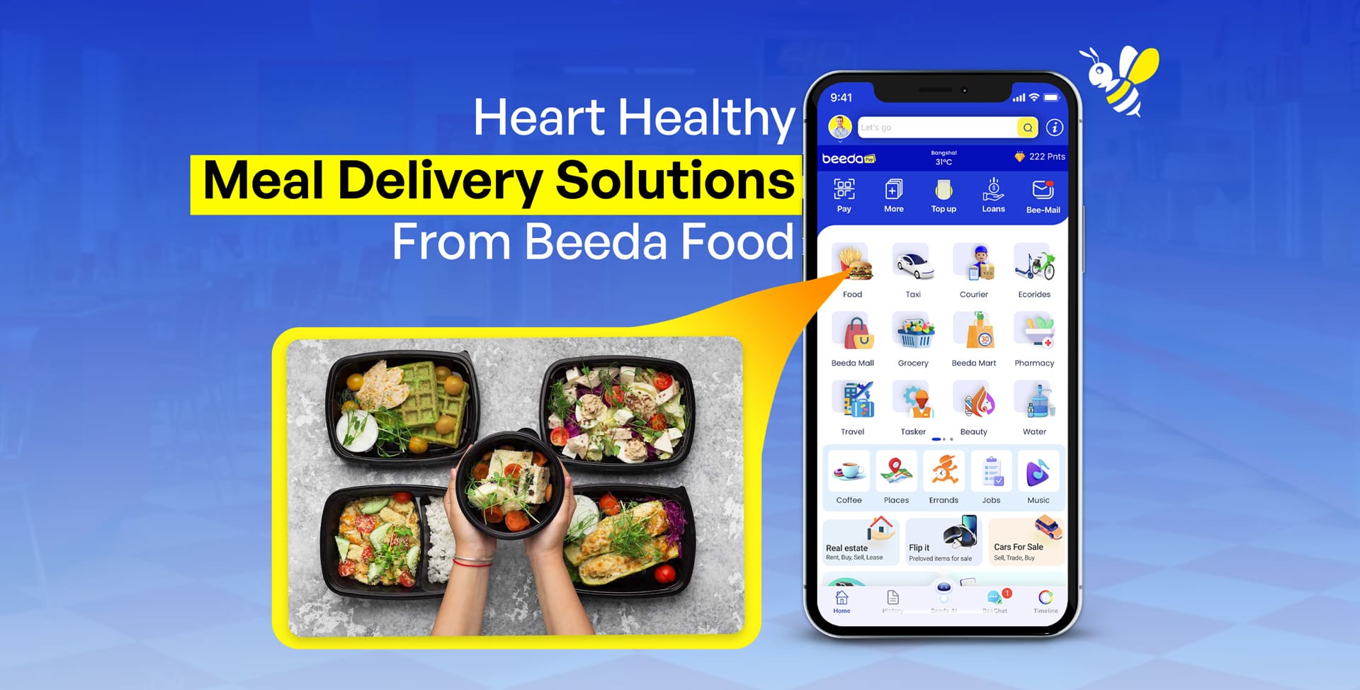 Heart Healthy Meal Delivery Service from Beeda Food