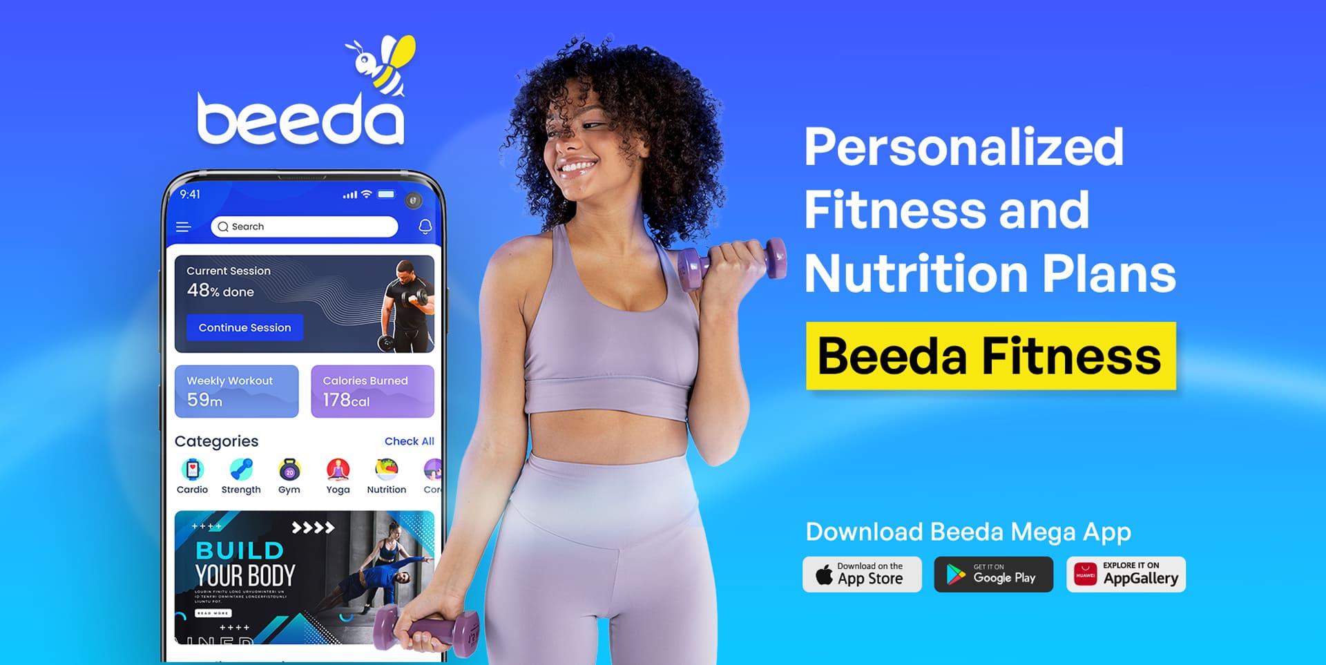 Personalized Fitness & Nutrition Plans: Beeda Fitness