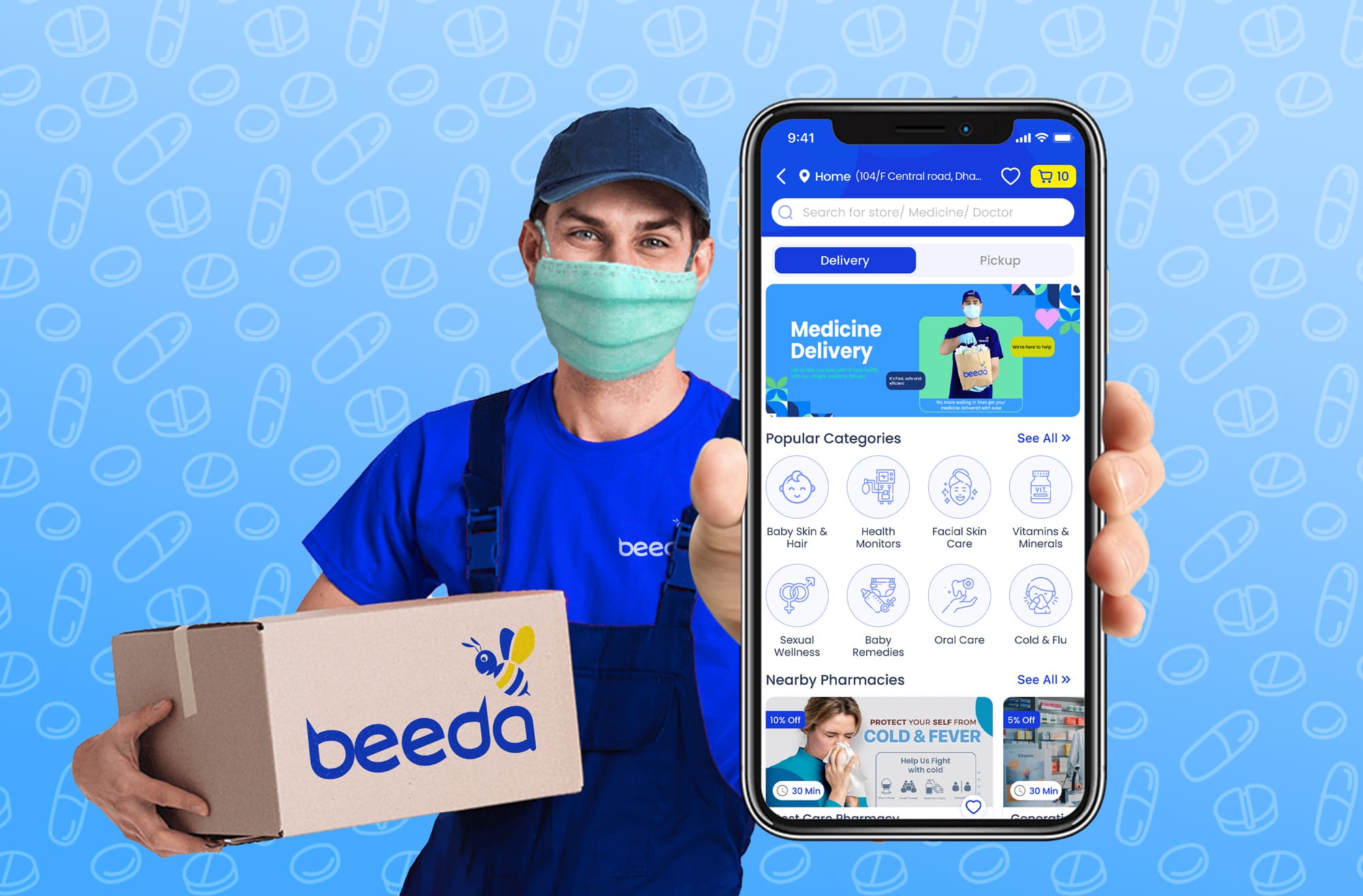 Best Medicine Delivery service - Beeda Pharmacy 