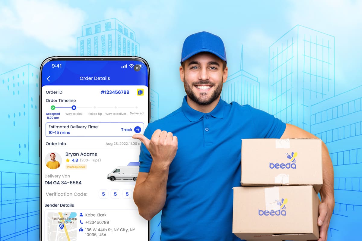 Motive of Beeda Parcel delivery Service